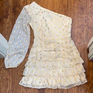 One shoulder DO+BE dress